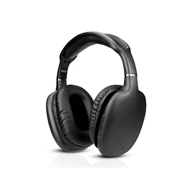 Rca Wave-53 Active Noise Cancelling Wireless Over-Ear Headphones Hi-Res Audio, 40H Anc Playtime, Big Bass, Transparency Mode for Travel, Work, and Wor