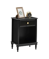 gaomon Nightstands, Small Wooden Bedside Tables with Storage Drawers