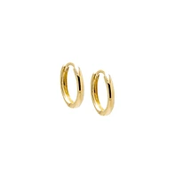 By Adina Eden Solid Huggie Earring 14K