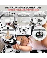 Quokka Super Soft Black&White Floor Round Playmat for Babies