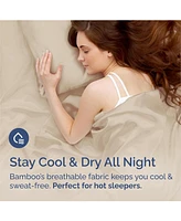 4 Piece Deep Pocket Rayon From Bamboo Cooling Sheet Set