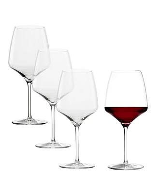 Stolzle Lausitz Experience Burgundy Glasses, Set of 4