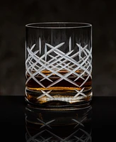 Stolzle Lausitz Club Whiskey Single Old Fashioned Glasses, Set of 4