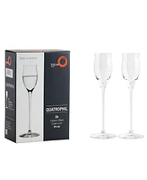 Stolzle Lausitz Quatrophil Grappa Liqueur Glasses, Set of 2