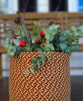 Colonial Mills Holiday-Vibes Modern Weave Basket