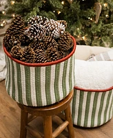 Colonial Mills Comet Stripe Christmas Basket