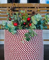 Colonial Mills Twisted Christmas Woven Basket