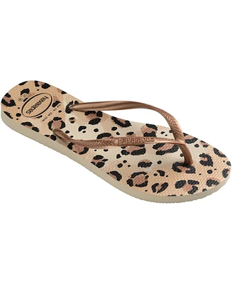 Havaianas Women's Slim Animals Slip On Sandals