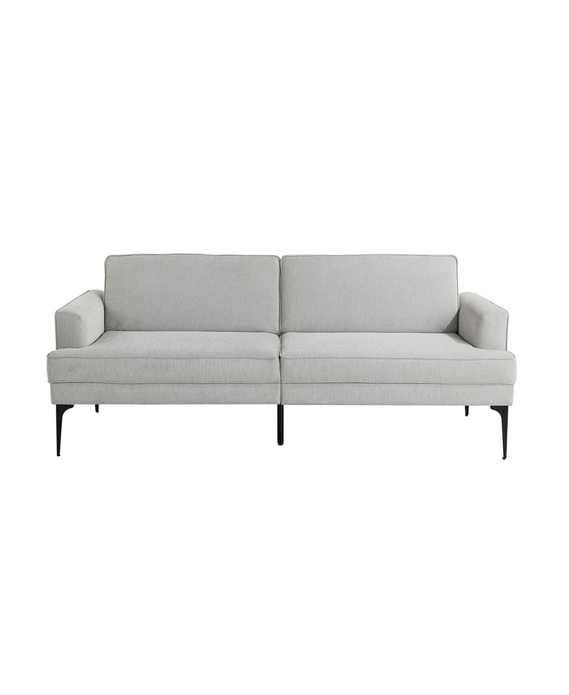 Serta 83.1" Polyester Palermo Convertible Sofa