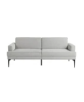Serta 83.1" Polyester Palermo Convertible Sofa
