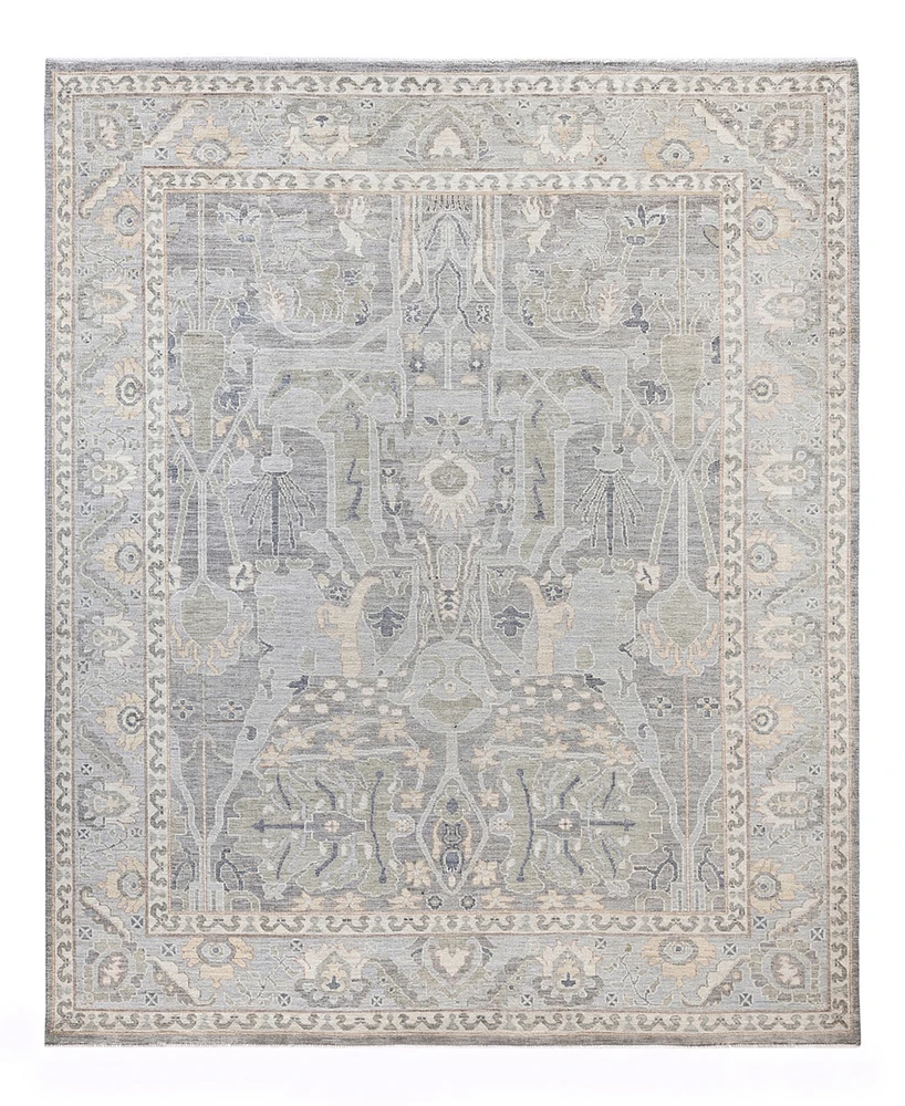 Adorn Hand Woven Rugs Oushak M1999 8'1"x9'11" Area Rug