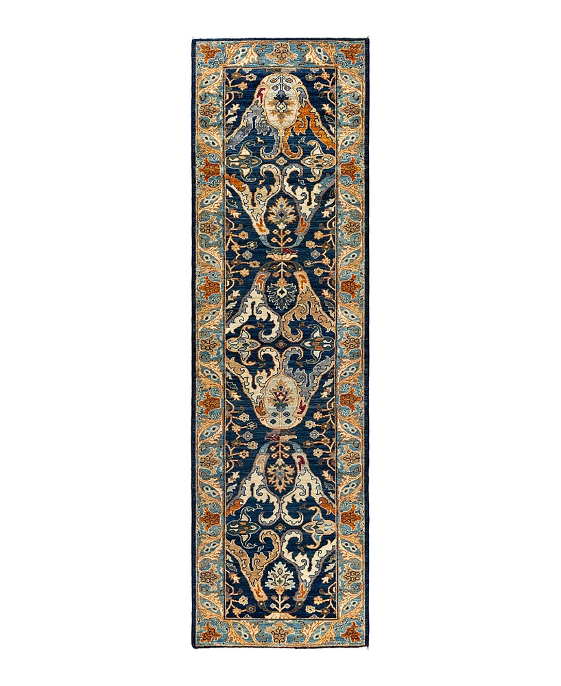 Adorn Hand Woven Rugs Serapi M1999 2'8"x9'6" Runner Area Rug