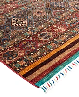Adorn Hand Woven Rugs Tribal M1999 8'2"x10'3" Area Rug