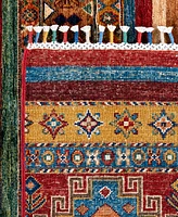 Adorn Hand Woven Rugs Tribal M1999 9'1"x12'1" Area Rug