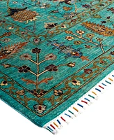 Adorn Hand Woven Rugs Tribal M1999 8'1"x10'3" Area Rug