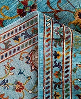 Adorn Hand Woven Rugs Tribal M1999 9'2"x11'4" Area Rug