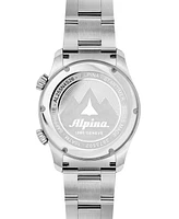 Alpina Men's Swiss Startimer Pilot Stainless Steel Bracelet Watch 41mm