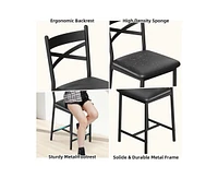 gaomon Bar Table and Chairs Set of 2