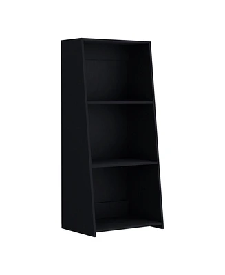 Gakona Bookcase, 3 shelves, Black