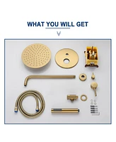 Casainc PureEssence Pressure-Balanced (Temperature And Volume) All-In-One Kit with Rough in-Valve