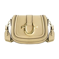 True Religion Saddle Bag with Gold Hardware