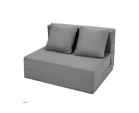 gaomon Folding Sofa Bed, Foldable Couch Bed with Pillow, Convertible Sleeper Chair Folding Sofa Mattress