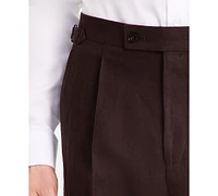 Calvin Klein Men's Slim-Fit Linen-Blend Dress Pants