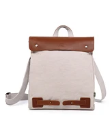 Tsd Brand Cooper Convertible Canvas Backpack