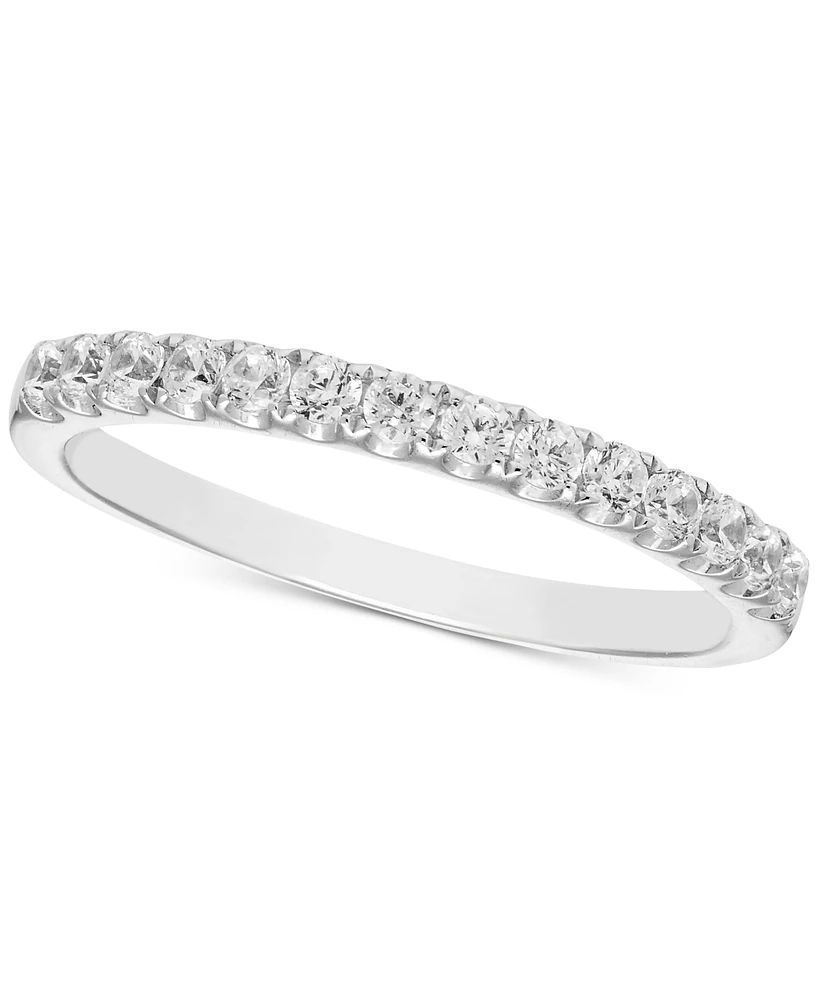 Diamond Anniversary Band (1/3 ct. t.w.) in 14k White Gold