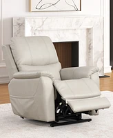 Furniture of America 36" Moonrise Artificial Leather Power Recliner Lift Chair