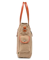 Tsd Brand Super Horse Canvas Tote Bag