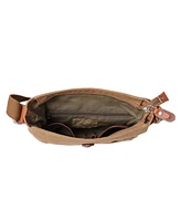 Tsd Brand Super Horse Canvas Crossbody Bag