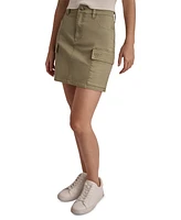 Dkny Jeans Women's High-Waist Cargo Skirt