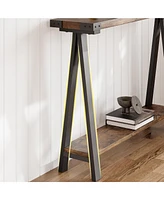 gaomon Farmhouse Console Table