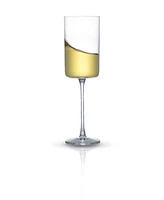 JoyJolt Claire Wine and Champagne Glasses, Set of 12