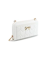 Like Dreams Daphne Heart Wallet Crossbody Bag