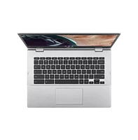 Asus 14" CX1 Chromebook Intel Celeron N4500 8GB Ram 64GB Ssd Storage - Transparent Silver