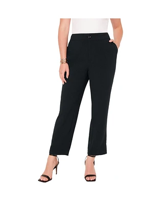 June + Vie Plus Size June + Vie June Fit Corner Office Pants