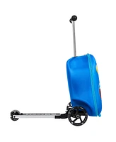 Gopowerbike GoVoyage 3-Wheel Kids Luggage Scooter with Light-Up Wheels | Pink