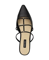 Nine West Women's Paoly Caged Slip-On Mule Flats