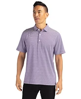 Cutter & Buck Big Tall Forge Eco Double Stripe Stretch Recycled Polo Shirt