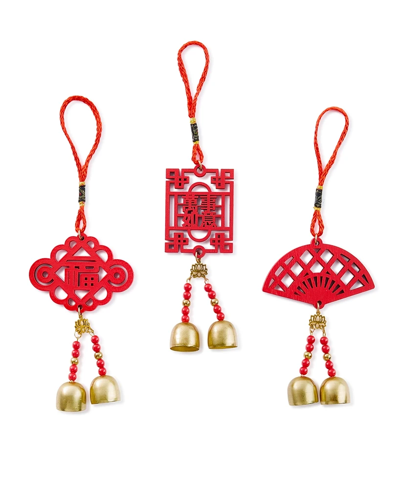 Holiday Lane Lunar New Year Ornaments, Set of 3, Exclusively at Macy's