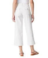 Gloria Vanderbilt Petite Shape-Effect Wide-Leg Crop Jeans