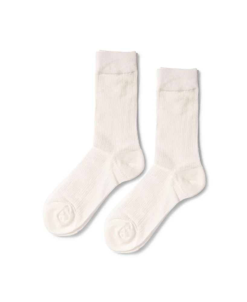 Belle & Bloom Women's Go For It Classic Ribbed Socks