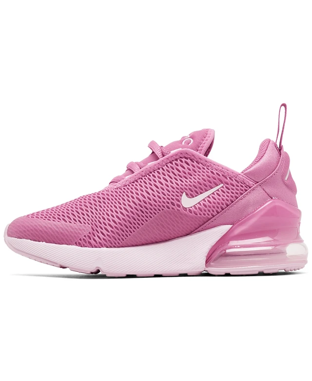 Pink Macys Nike 270 Nike Little Girls Air Max 270 Casual Sneakers