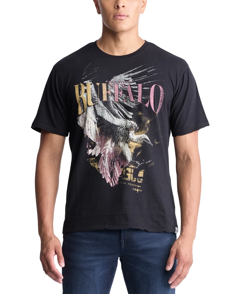 Men's Takuma Relaxed Distressed Graphic T-Shirt