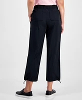 Style & Co Petite Techy Ankle Pants, Exclusively at Macy's