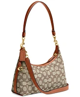 Coach Juliet 25 Signature Textile Jacquard Shoulder Bag