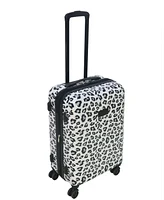 Thalia Sodi Leopard 26'' Expandable Luggage