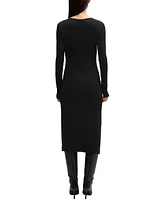 Boss by Hugo Women's Keyhole Neckline Dress